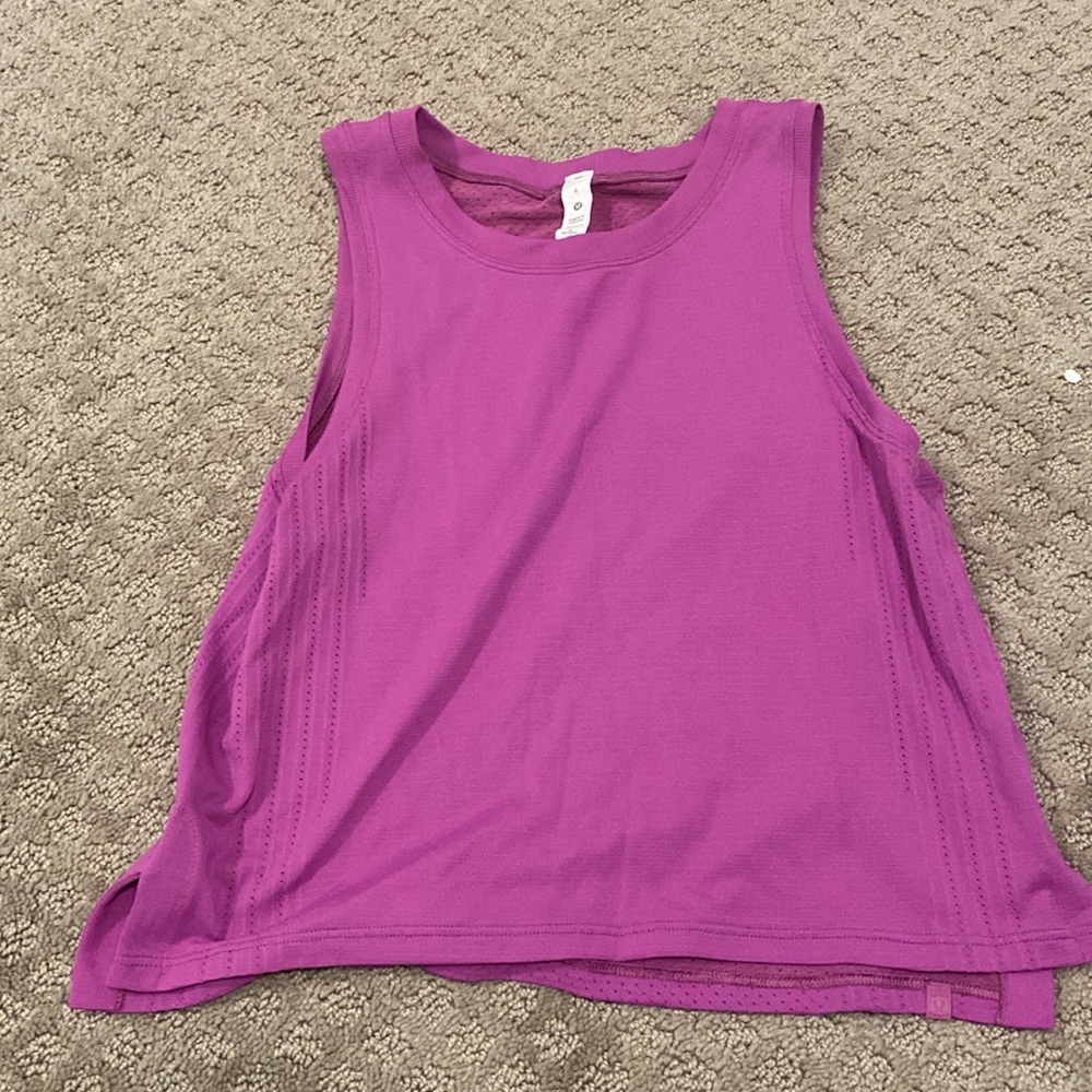 lululemon tank top size 4